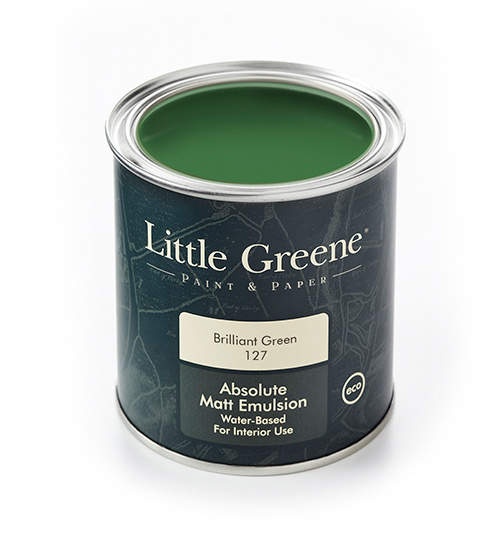 'Brilliant Green' Donker Groene Verf | Little Greene