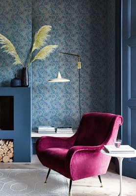 Carlton House Terrace – Blue Plume behang