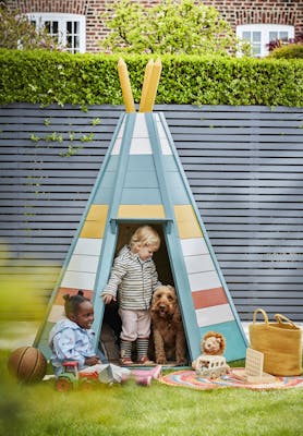 Colour Block Tipi 