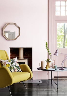 Wachtkamer met Dorchester Pink